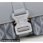 Dior Hit The Road Bag with Strap in Gray CD Diamond Canvas