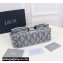 Dior Hit The Road Bag with Strap in Gray CD Diamond Canvas