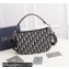 Dior Saddle Soft Mini Bag in Beige and Black Dior Oblique Jacquard