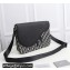 Dior Mini Saddle Messenger Bag in Beige and Black Dior Oblique Jacquard