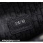Dior Mini Saddle Messenger Bag in Beige and Black Dior Oblique Jacquard