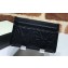Gucci Leather Card Case 597628 Black