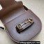 Gucci Horsebit 1955 mini rounded bag 760191 Leather Coffee