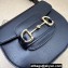 Gucci Horsebit 1955 mini rounded bag 760191 Leather Black