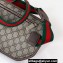 Gucci GG belt bag 760217 Beige and ebony GG Supreme