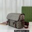 Gucci GG messenger bag 760123 Beige and ebony GG Supreme