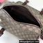Gucci GG messenger bag 760123 Beige and ebony GG Supreme