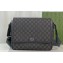 Gucci Ophidia medium messenger bag 761741 Gray and ebony GG Supreme