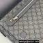 Gucci Ophidia medium messenger bag 761741 Gray and ebony GG Supreme