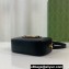 Gucci Horsebit 1955 small shoulder bag 760196 in Leather Black