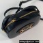 Gucci Horsebit 1955 small shoulder bag 760196 in Leather Black