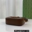 Gucci Horsebit 1955 small shoulder bag 760196 in Leather Coffee