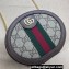 Gucci Ophidia mini chain bag 725147 Beige and ebony GG Supreme