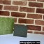 Gucci Jumbo GG leather coin wallet 739479 Green