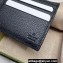 Gucci Jumbo GG leather wallet 739475 Black