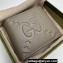 Gucci Jumbo GG leather wallet 739475 Gray