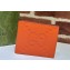 Gucci Jumbo GG leather wallet 739475 Orange