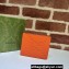 Gucci Jumbo GG leather wallet 739475 Orange