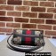 Gucci Horsebit Chain small shoulder bag 764339 Beige and ebony GG Supreme