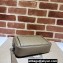 Gucci Jumbo GG leather pouch Bag 760224 Gray