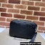 Gucci Jumbo GG leather pouch Bag 760224 Black