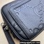 Gucci Jumbo GG leather pouch Bag 760224 Black