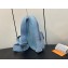Louis Vuitton Cowhide leather Pilot Slingbag Baby Blue 2023