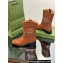 Gucci Heel 4cm Leather Boots with Double G and studs 750508 Brown 2023
