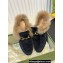 Gucci Wool Fur 2015 Re-Edition women's Princetown Slipper with Horsebit 397749 Jumbo GG Velvet Black 01 2023