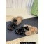 Gucci Wool Fur 2015 Re-Edition women's Princetown Slipper with Horsebit 397749 Jumbo GG Velvet Black 02 2023