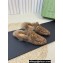 Gucci Wool Fur 2015 Re-Edition women's Princetown Slipper with Horsebit 397749 Jumbo GG Velvet Brown 02 2023