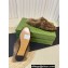 Gucci Wool Fur 2015 Re-Edition women's Princetown Slipper with Horsebit 397749 Jumbo GG Velvet Brown 02 2023
