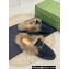 Gucci Wool Fur 2015 Re-Edition women's Princetown Slipper with Horsebit 397749 Velvet Black 2023