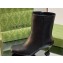 Gucci Heel 6.5cm Leather Ankle Boots Black 2023