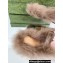 Gucci Wool Fur 2015 Re-Edition women's Princetown Slipper with Horsebit 397749 Leather Print Pink 2023