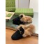 Gucci Wool Fur 2015 Re-Edition women's Princetown Slipper with Horsebit 397749 Suede Black 2023
