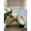 Gucci Wool Fur 2015 Re-Edition women's Princetown Slipper with Horsebit 397749 Jumbo GG Canvas Beige 2023