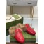 Gucci Wool Fur 2015 Re-Edition women's Princetown Slipper with Horsebit 397749 Leather Red 2023