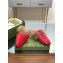 Gucci Wool Fur 2015 Re-Edition women's Princetown Slipper with Horsebit 397749 Leather Red 2023