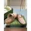 Gucci Wool Fur 2015 Re-Edition women's Princetown Slipper with Horsebit 397749 Jumbo GG Canvas Light Pink 2023
