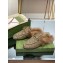 Gucci Wool Fur 2015 Re-Edition women's Princetown Slipper with Horsebit 397749 Jumbo GG Canvas Camel 2023
