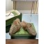 Gucci Wool Fur 2015 Re-Edition women's Princetown Slipper with Horsebit 397749 Jumbo GG Canvas Camel 2023