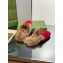Gucci Wool Fur 2015 Re-Edition women's Princetown Slipper with Horsebit 397749 Suede Red 2023