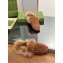 Gucci Wool Fur 2015 Re-Edition women's Princetown Slipper with Horsebit 397749 Suede Brown 2023