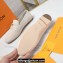 Louis Vuitton Suede calf leather LV Capri Loafers White 2023