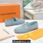 Louis Vuitton Suede calf leather LV Capri Loafers Light Blue 2023