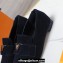 Louis Vuitton Suede calf leather LV Capri Loafers Dark Blue 2023