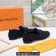Louis Vuitton Suede calf leather LV Capri Loafers Dark Blue 2023