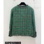 Chanel Wool & Silk Tweed Jacket P75152 Green 2023