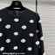 Chanel Wool, Cotton & Mixed Fibers & Camellias Pullover P76049 Black/White 2023